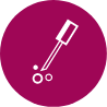 Biopsy. Removes tissue from a tumor to be tested.